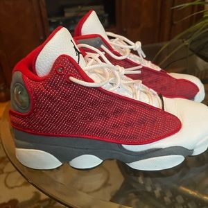 Size 5 Jordan 13s “Red Flint”